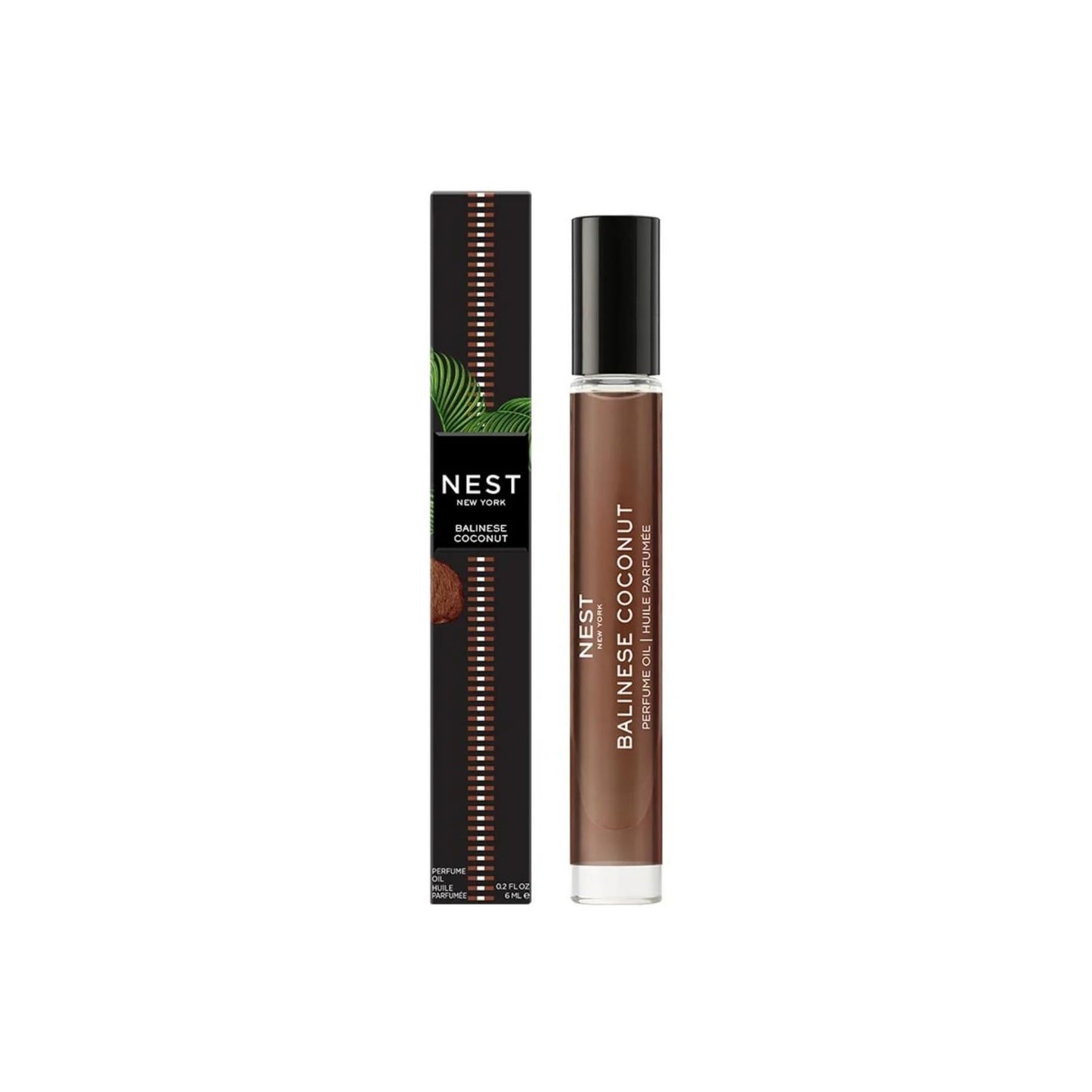 NEST New York Balinese Coconut Perfume Oil (Rollerball) - 6 mL Beauty & Personal Care NEST New York