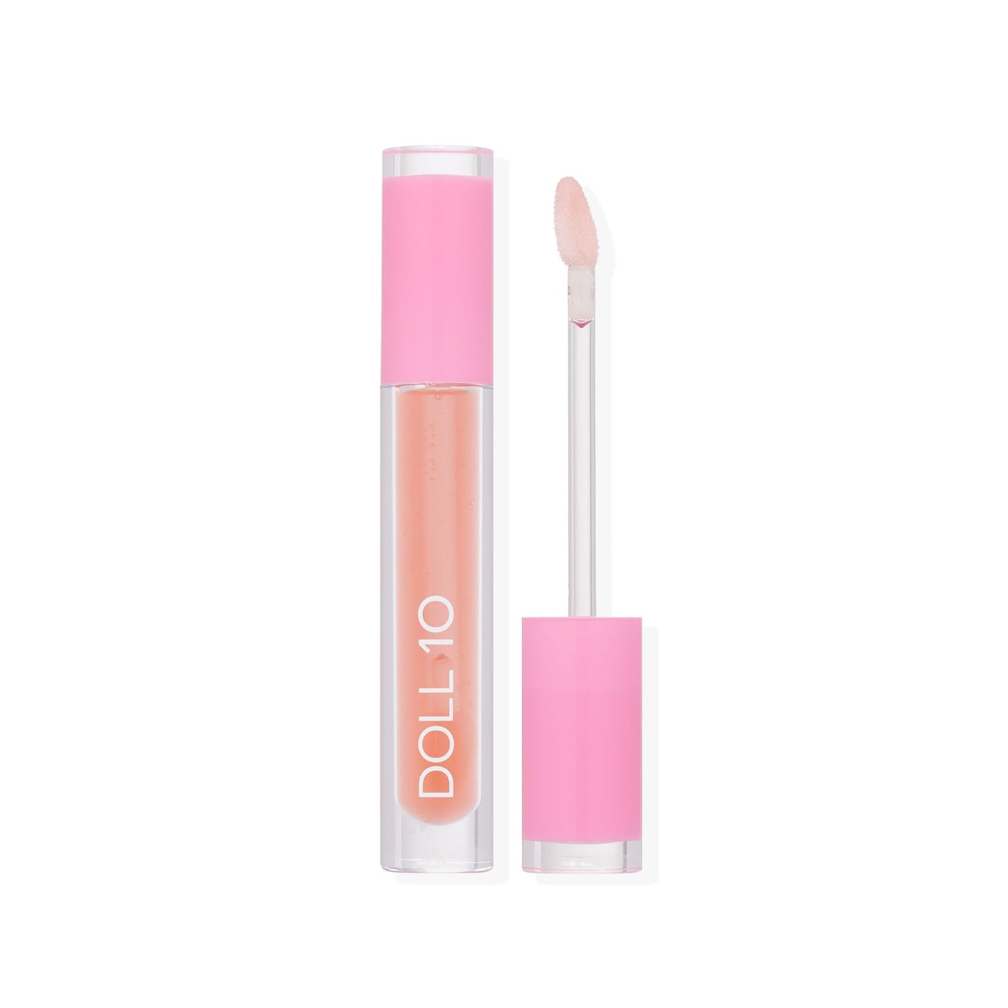 DOLL 10 - Plumping Lip Oil with Arnica and Peptides (Peach Bellini, 0.11 fl oz) Beauty & Personal Care DOLL 10