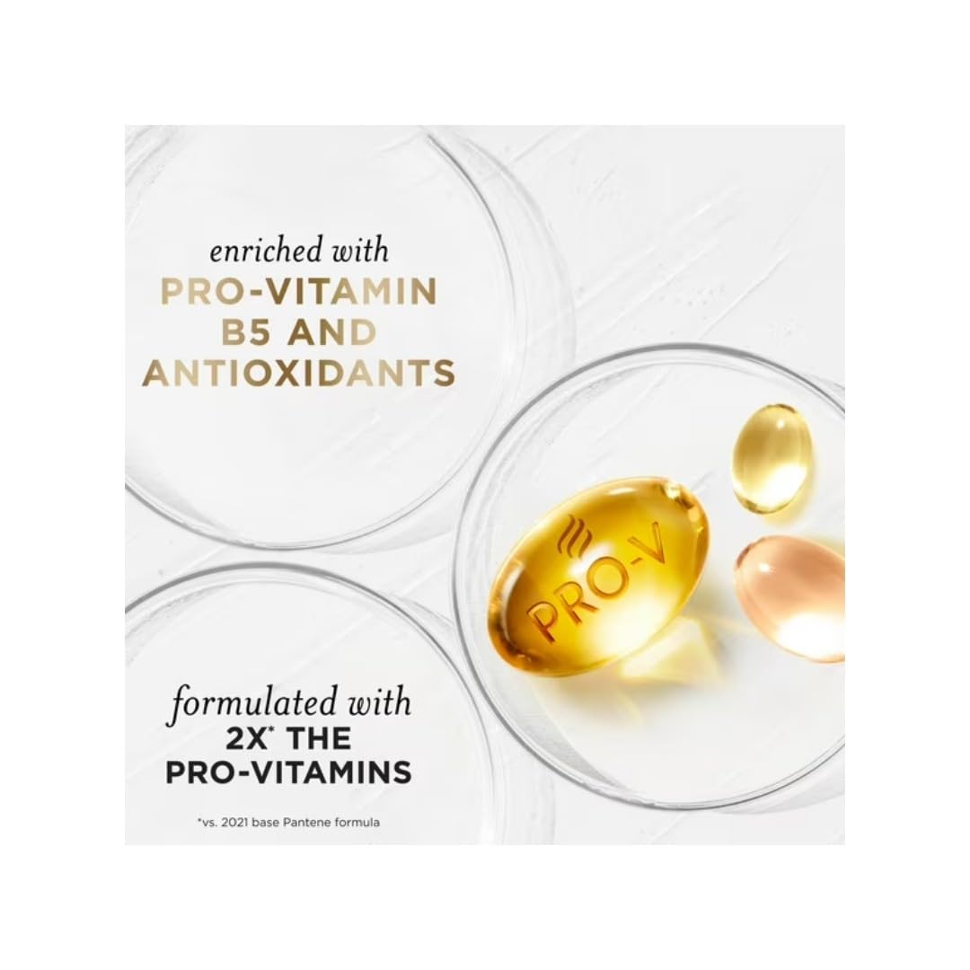 Pantene Smooth & Sleek Shampoo + Conditioner Bundle Beauty & Personal Care Pantene