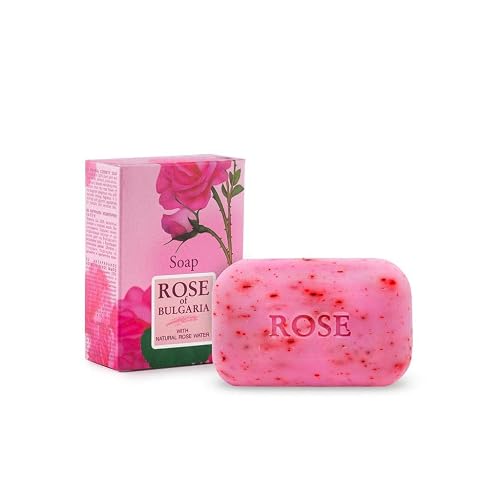 Rose of Bulgaria Soap 100g 100% Natural Product Beauty & Personal Care Biofresh Cosmetics