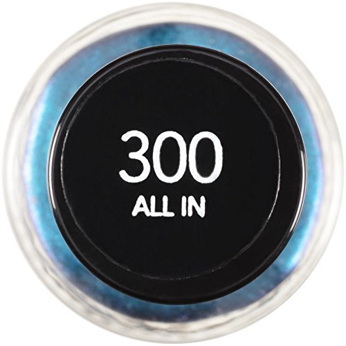 Revlon ColorStay Gel Envy Longwear Nail Polish, with Built-in Base Coat & Glossy Shine Finish, in Blue/Green, 300 All In, 0.4 oz Beauty & Personal Care REVLON