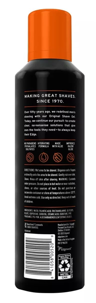 Edge Shave Gel Sensitive 7 Ounce (207ml) (3 Pack) Beauty and Personal Care Edge