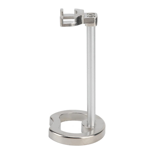 Omabeta Shaving Stand, Metal Zinc Alloy Chrome Plated Heavy Duty Base, Shaving Stand, For Bathroom and Brush Storage, Chrome, Universal Size, 1-Piece Beauty and Personal Care Omabeta