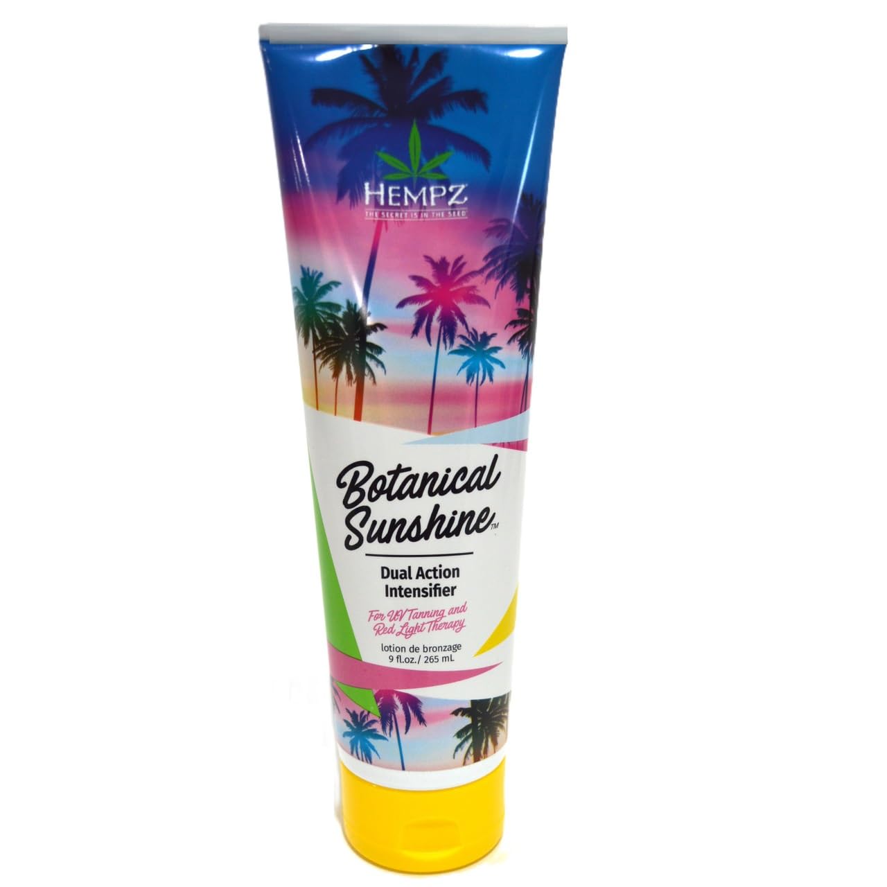 Hempz Botanical Sunshine Dual Action Intensifier for UV Tanning & Red Light Therapy 9oz Beauty & Personal Care Hempz