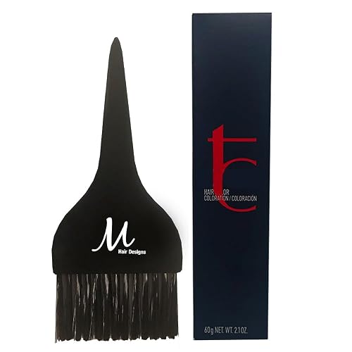 Topchic 5NN Light Brown Extra Permanent Hair Color | Topchic Hair Dye 2 Ounce and M Hair Designs Tint Brush (Bundle) Beauty & Personal Care M Hair Designs