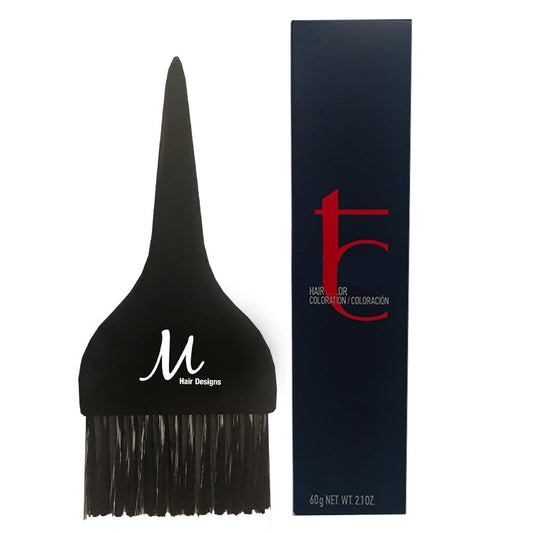 Topchic 6N Dark Blonde Permanent Hair Color | Topchic Hair Dye 2 Ounce and M Hair Designs Tint Brush (Bundle) Beauty & Personal Care M Hair Designs
