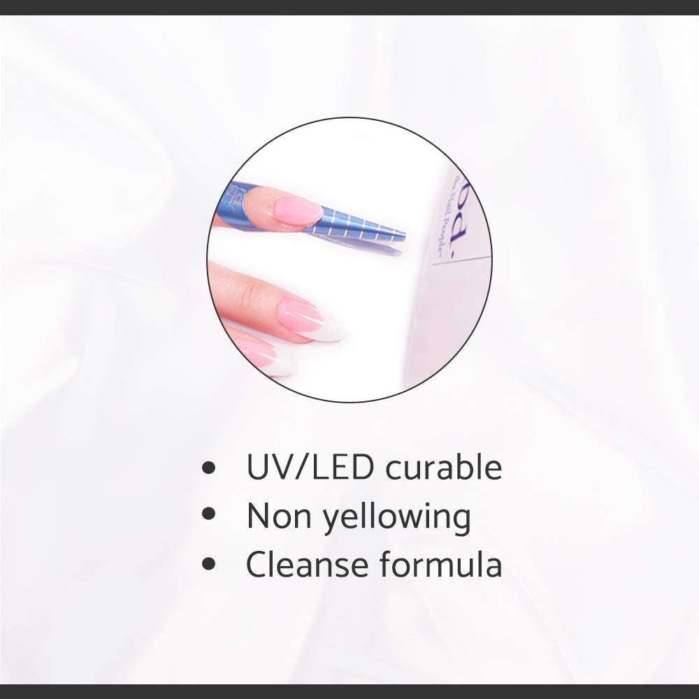 IBD Building Gel, Hard Gel Nail Extension, Soak-Off UV/LED Finish, Nail Strengthener Polish, Top Coat 0.5 fl oz Beauty & Personal Care IBD