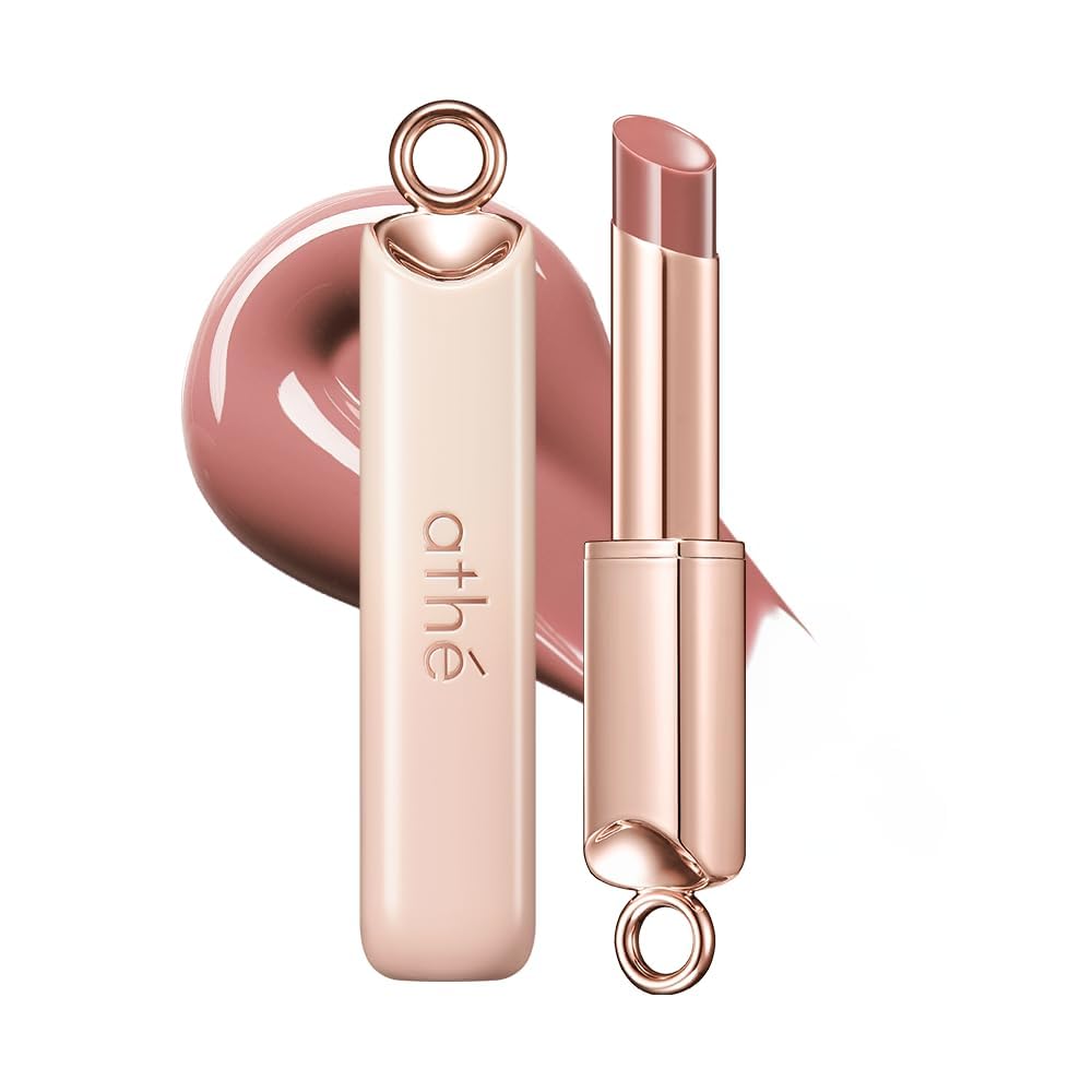 athé Glowy Lip Balm - Ceramide + Snow Mushroom - Dry Sensitive Lips Beauty and Personal Care athé