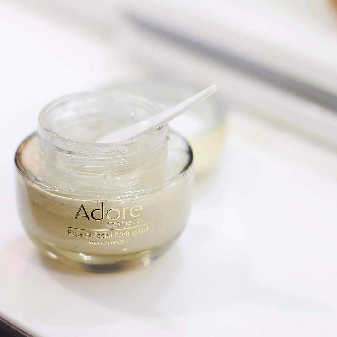 Adore Cosmetics Essence Facial Peeling Gel 1.7 oz – Luxury Exfoliating Gel with Plant Stem Cells, Rosemary & Ginseng for Smooth Radiant Skin Beauty & Personal Care ADORE COSMETICS