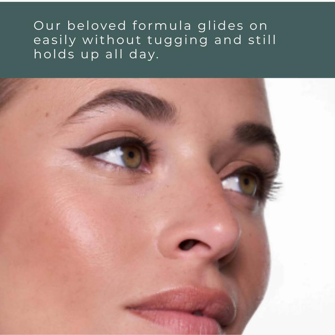 Honeybee Gardens Effortless Eye Liner Pencil in Blue Jeans, Rich Pigmentation, Smooth, Long-Wearing, Vegan, Gluten-Free Beauty & Personal Care Honeybee Gardens
