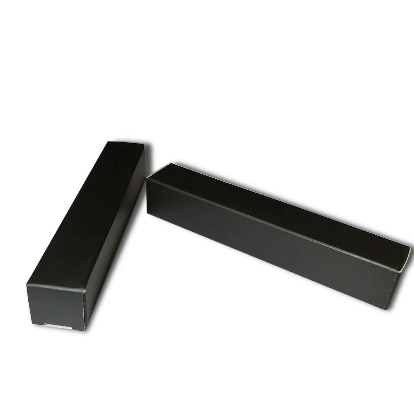 ANZKA 50 Pcs Empty Lip Gloss Box 4.72x0.78x0.78 inch Mascara Tube Packaging Matte Texture Black Lipgloss Kraft Paper Case Glaze Balm Organizer Storage Beauty & Personal Care ANZKA