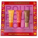 Ole Henriksen Pout Preserve Petites Lip Trio - Mini Peptide Lip Treatments in Citrus Sunshine, Strawberry Sorbet, and Crème Brûlée - 3 x 0.25 fl. oz Beauty & Personal Care Ole Henriksen