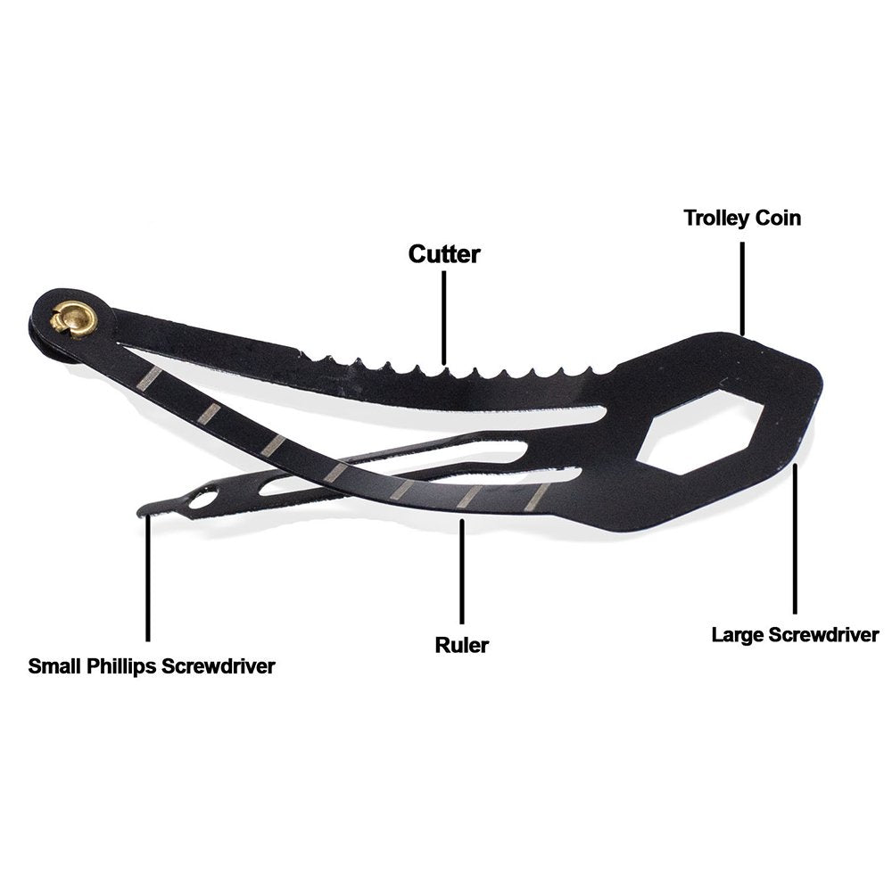 3 Pack, Multi Tool Tactical Hair Clip - Universal Survival Kit for Women Beauty & Personal Care West Coast Paracord