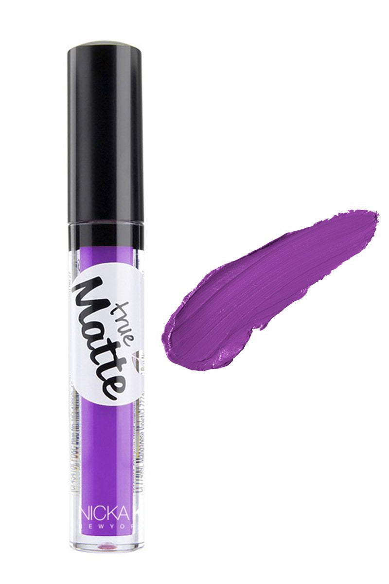Nicka K True Matte Lip Color - NTM14 Vivid Violet Beauty & Personal Care NICKA K NEW YORK