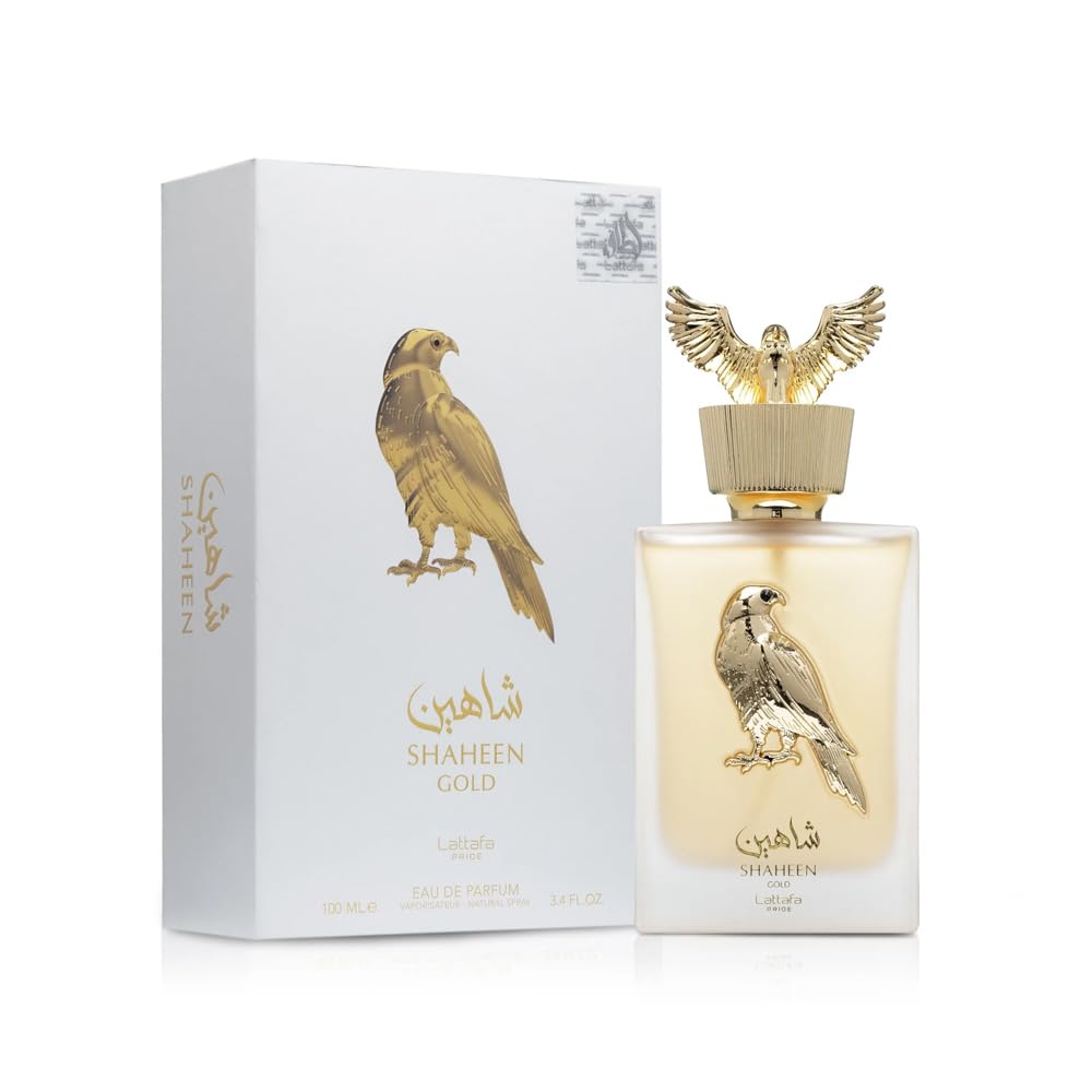 Lattafa Perfumes Shaheen Gold for Unisex Eau de Parfum Spray, 3.4 Ounce Beauty & Personal Care Lattafa