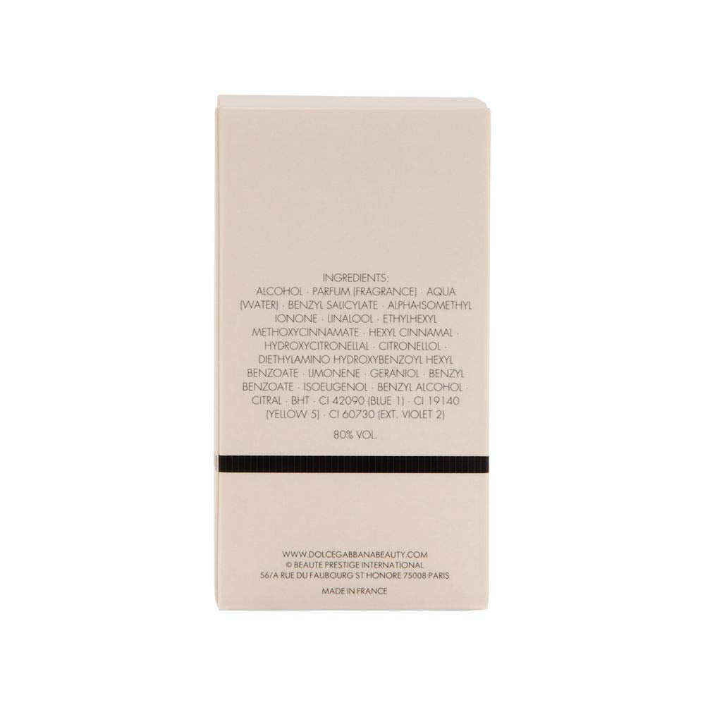 DOLCE GABBANA Eau De Parfum Spray, 1.6 Fluid Ounce Beauty & Personal Care Dolce&Gabbana