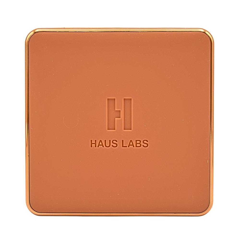 Haus Labs Power Sculpt Velvet Bronzer - Terra Sol Light Medium, Golden Peach Undertones, Natural Finish, Clean Talc-Free 12-Hour Powder Bronzer Beauty & Personal Care Haus Laboratories