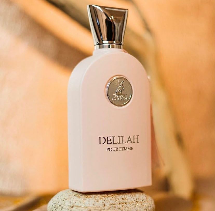 Lattafa Maison Alhambra Delilah Pour Femme Eau de Parfum Spray for Women, 3.4 Ounce / 100 ml Beauty & Personal Care Lattafa