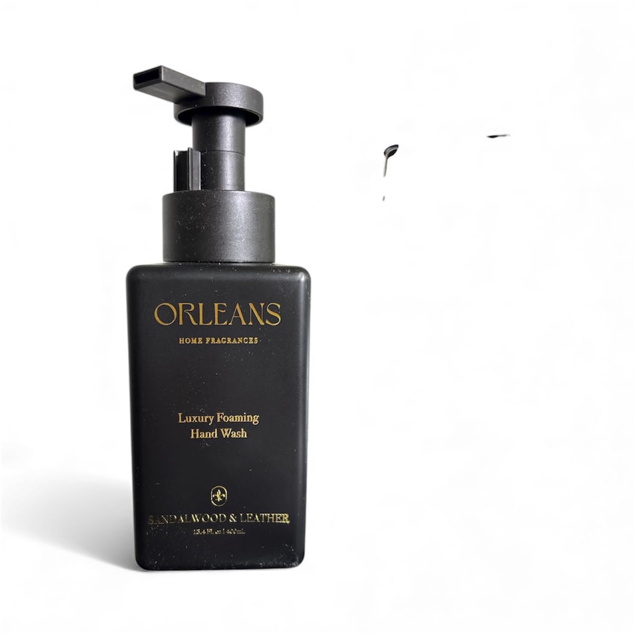 Orleans Home Fragrances 13.4 FL Oz Luxury Foaming Hand Wash (Sandalwood & Leather) Beauty & Personal Care Orleans Home Fragrances