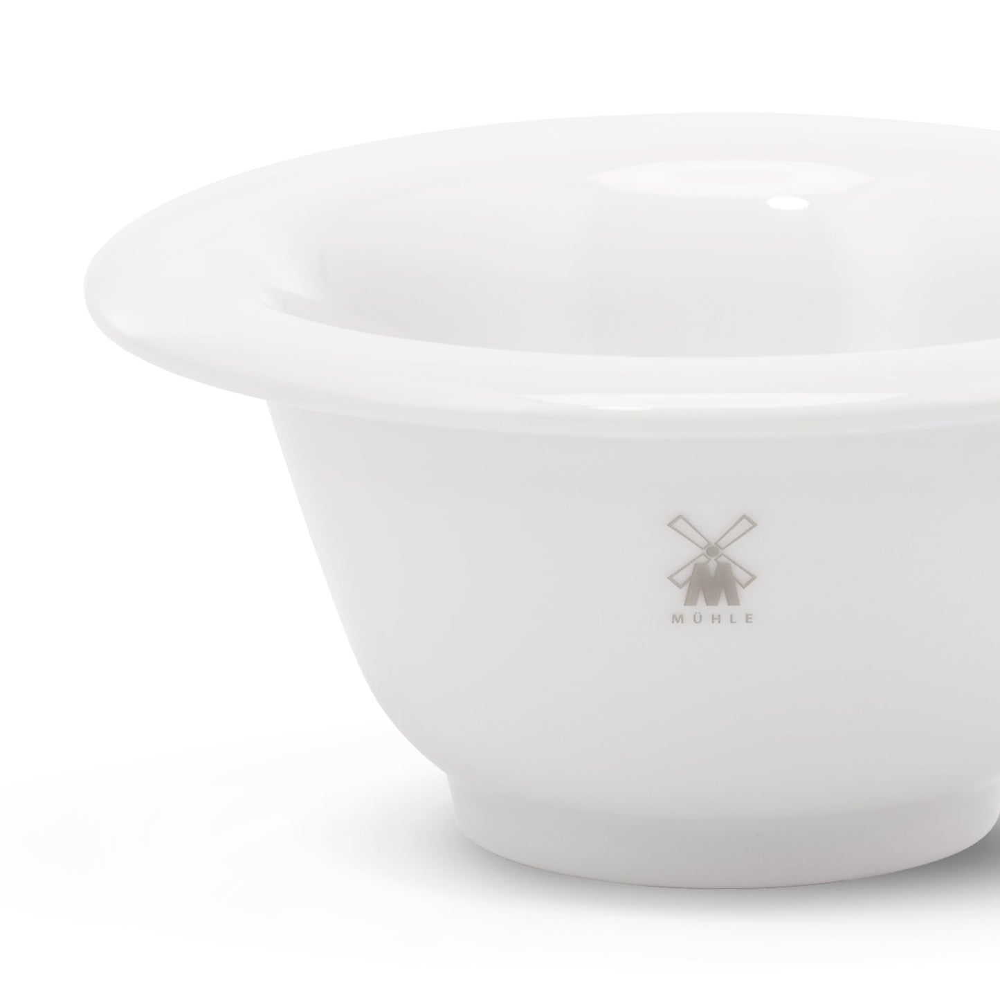 MÜHLE White Porcelain Platinum Rim Shaving Dish Beauty and Personal Care MÜHLE
