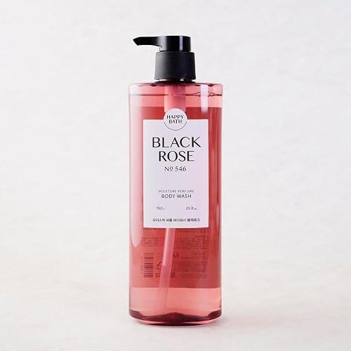 ZEESOON Happy Bath Moisture Performed Shower Body Wash for Women, Men No 546 (760ml 25.69 fl oz.) (Black Rose) Beauty & Personal Care ZEESOON