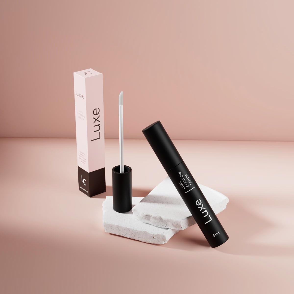 Eyebrow Serum - Brow Serum for Ticker, Longer and Fuller Brows - Visible Results after 4 weeks - Restore Natural Grow and Reduces Hair Loss - Vegan… Beauty & Personal Care Luxe Cosmetics