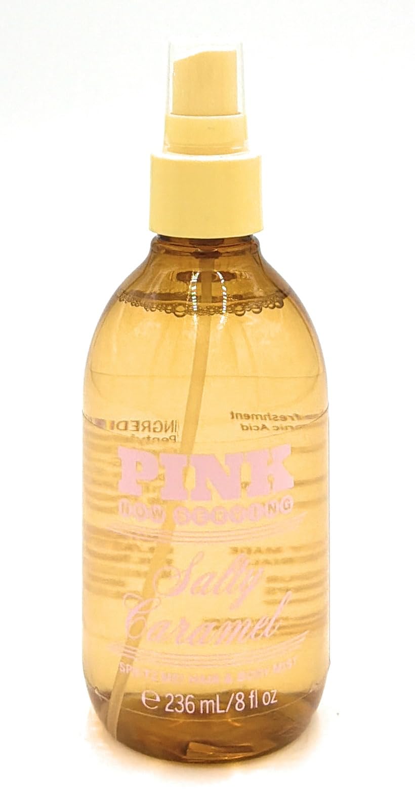Victoria's Secret Pink Salty Caramel Hair & Body Mist 8 Fl Oz
