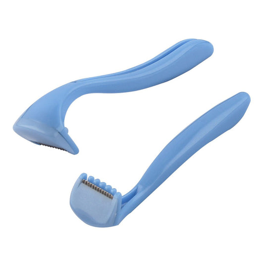 Ruilogod Plastic Handle Lady Body Hair Mini Remover Razor Shaver Trimmer 2pcs Blue (id: 459 645 223 bde 341 Beauty and Personal Care Ruilogod