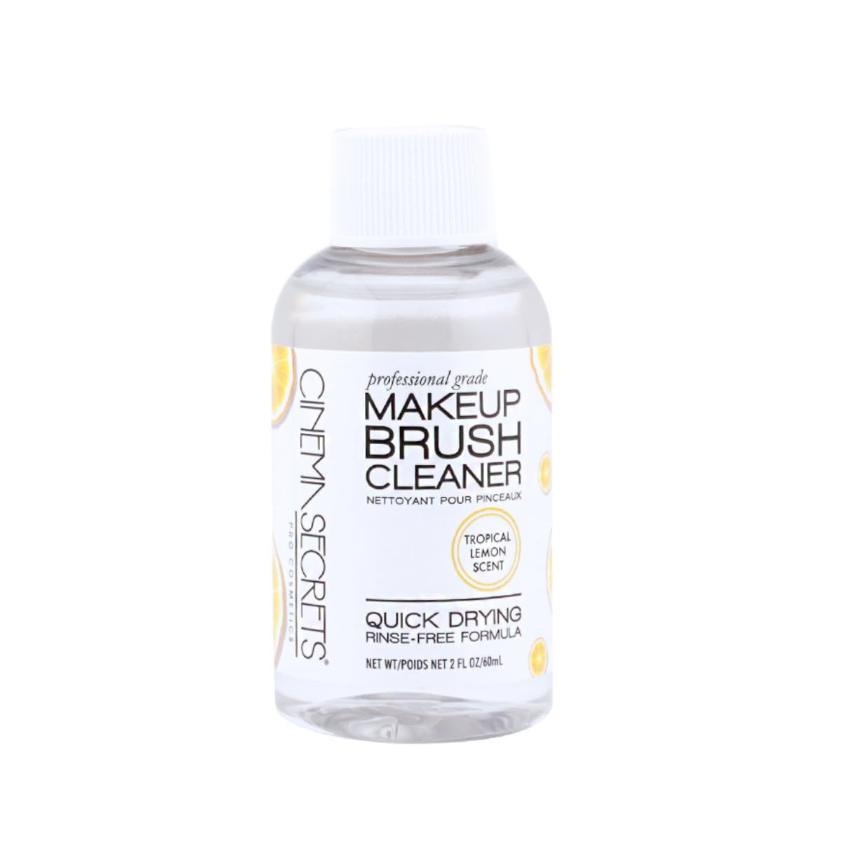Cinema Secrets Original Makeup Brush Cleaner Solution - Professional Cleanser for Makeup Brushes - Quick-Drying, Rinse-Free Formula - Removes Stubborn Beauty & Personal Care CINEMA SECRETS