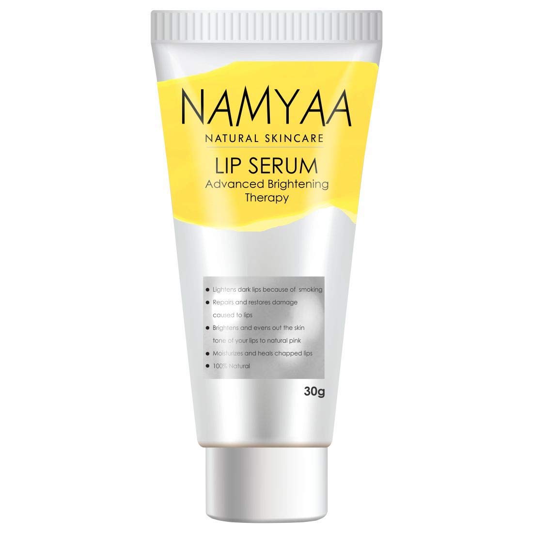 Organic Care Namyaa Natural Lip Serum/Balm/Lightener/Moisturizer For Lip Lightening/Brightening/Toning/Moisturizing, 30 g Beauty and Personal Care Organic Care