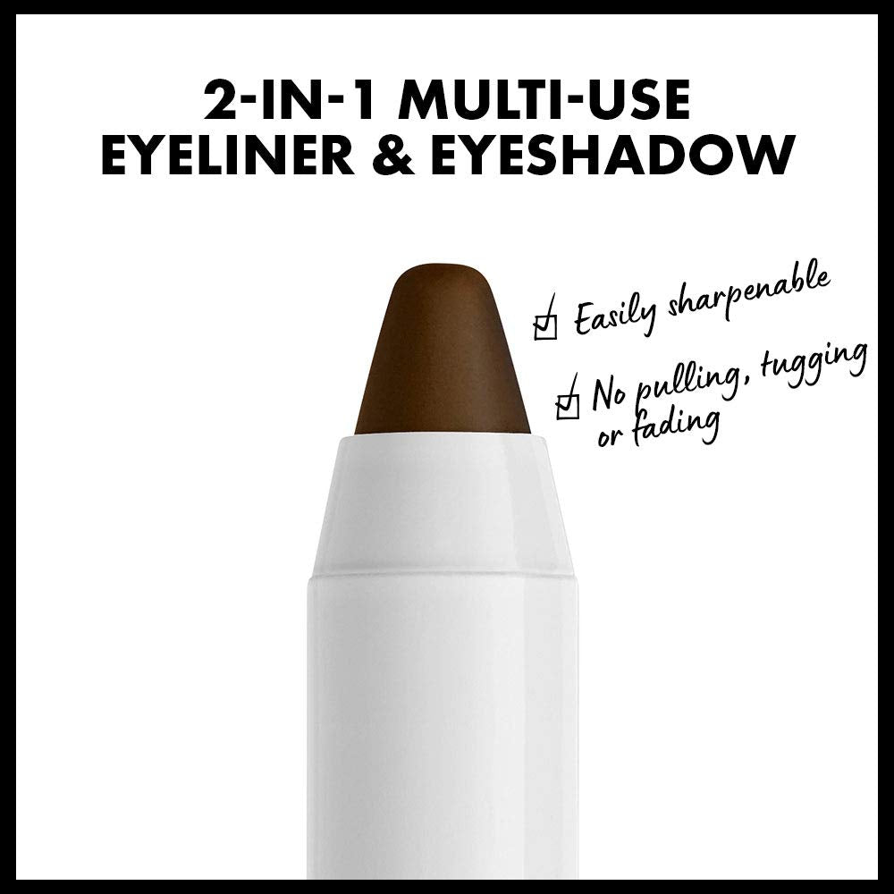 NYX PROFESSIONAL MAKEUP Jumbo Eye Pencil, Eyeshadow & Eyeliner Pencil - Dark Brown