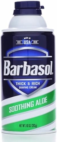 Barbasol Aloe Soothing Sh Size 10z Barbasol Aloe Soothing Shave, 10 Ounce Beauty & Personal Care Barbasol