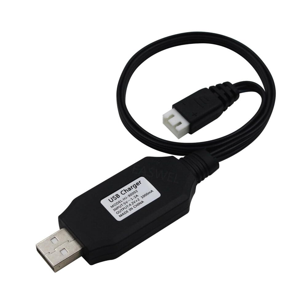 7.4V Lipo Battery USB Charger Cable Cord Fit for Hubsan H502S H502E H501S H501 HS300 Beauty and Personal Care dreeong
