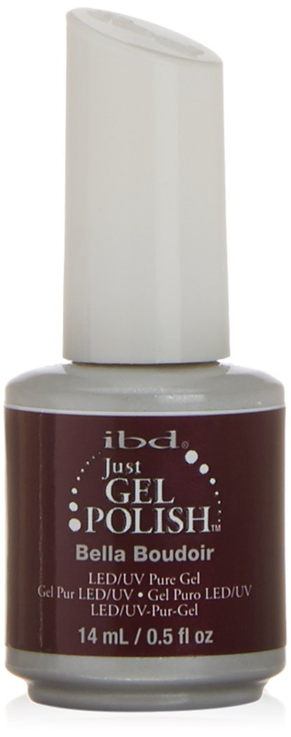 IBD Just Gel Soak Off Purple Nail Polish, Bella Boudoir