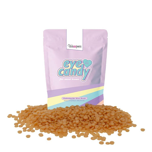 Waxxxpress Eye Candy Gel Wax Beads 17.6oz - Professional Gel Wax for Ultimate Control to Scuplt and Contour Brows With Ease, Holographic Shimmer Beauty and Personal Care Waxxxpress