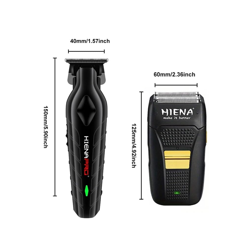 EWKYLSEM Razors Professional Men's Electric Hair Clipper, T Cutter Head Zero Gap Trim, Men's Electric Razor, Small and Convenient for Family use Beauty and Personal Care EWKYLSEM