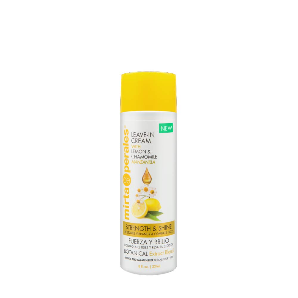Mirta de Perales Leave-in Cream with Lemon & Chamomile Manzanilla 8 fl oz. Beauty & Personal Care Mirta De Perales