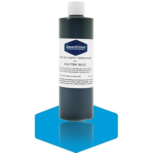 ELECTRIC BLUE 13.5 Ounce Soft Gel Paste Food Color Beauty & Personal Care AmeriColor