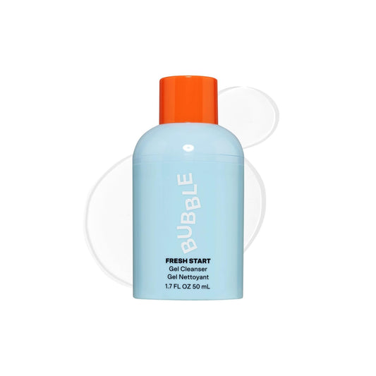 Bubble Skincare Fresh Start Gel Cleanser - Gentle Exfoliating Face Wash for Oily Skin - Gel Cleanser with Aloe Vera Juice + Caffeine to Protect Beauty and Personal Care Bubble Skincare Default Title