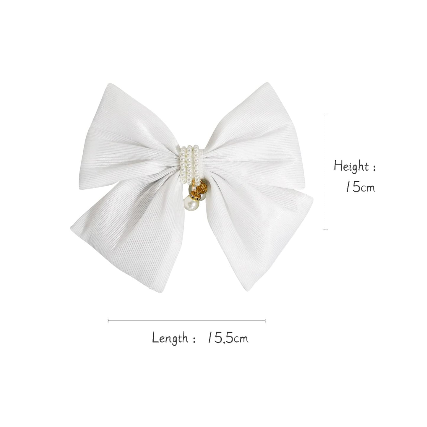 Lumisonata LED Light-Up Handmade Jumbo Bow-Knot Hair Clips - Satin Alligator Barrettes and Accessories for Women Beauty & Personal Care lumisonata