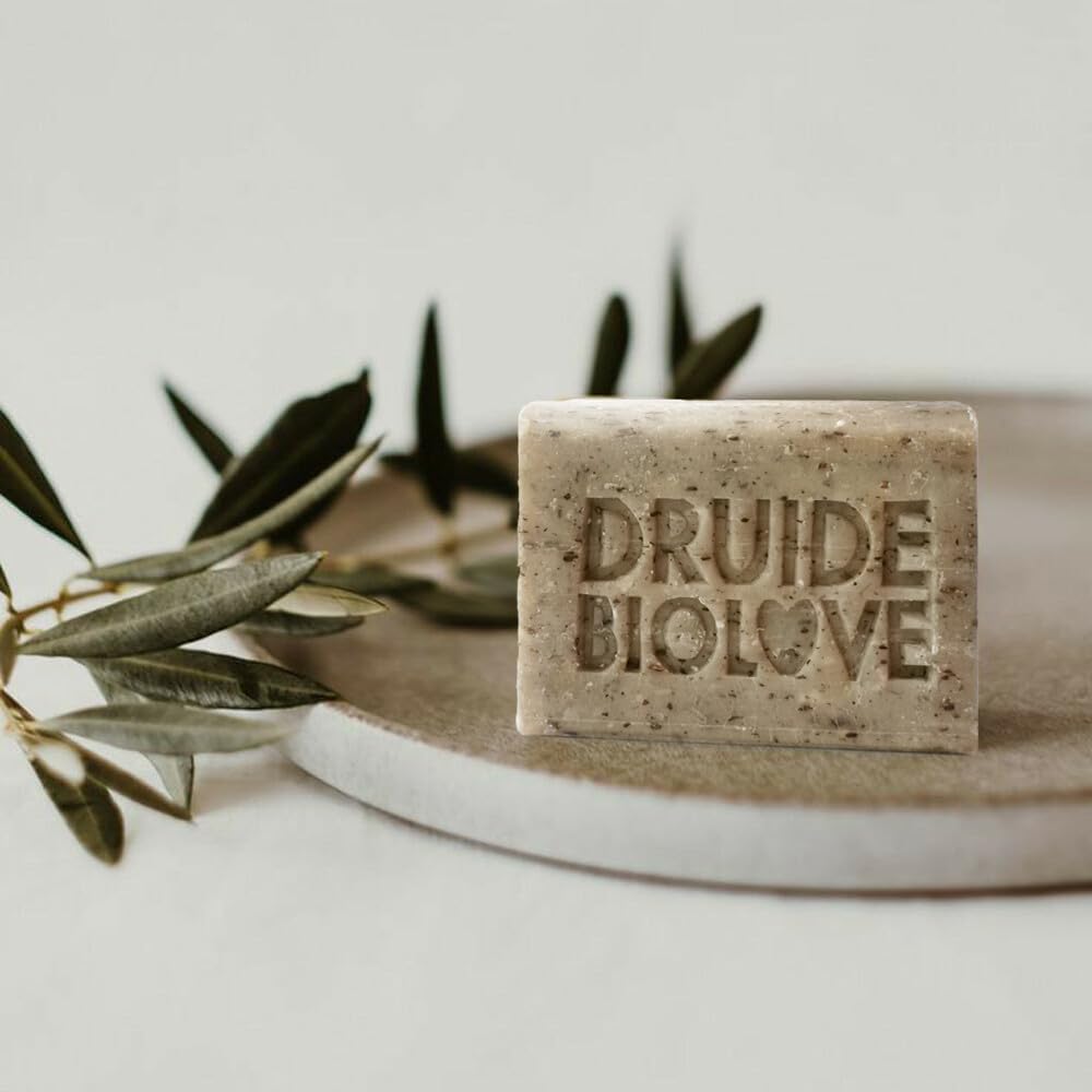 BioLove Exfoliating Body Care Women natural soap Deep Cleansing Men Soap Bar, Exfoliating Body Cleanser Scrub Including Vitamin C, Made in Canada Beauty & Personal Care DRUIDE