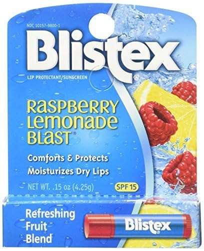 Blistex Lip Protectant, Spf 15, Raspberry Lemonade Blast, 0.15 oz Beauty & Personal Care Blistex
