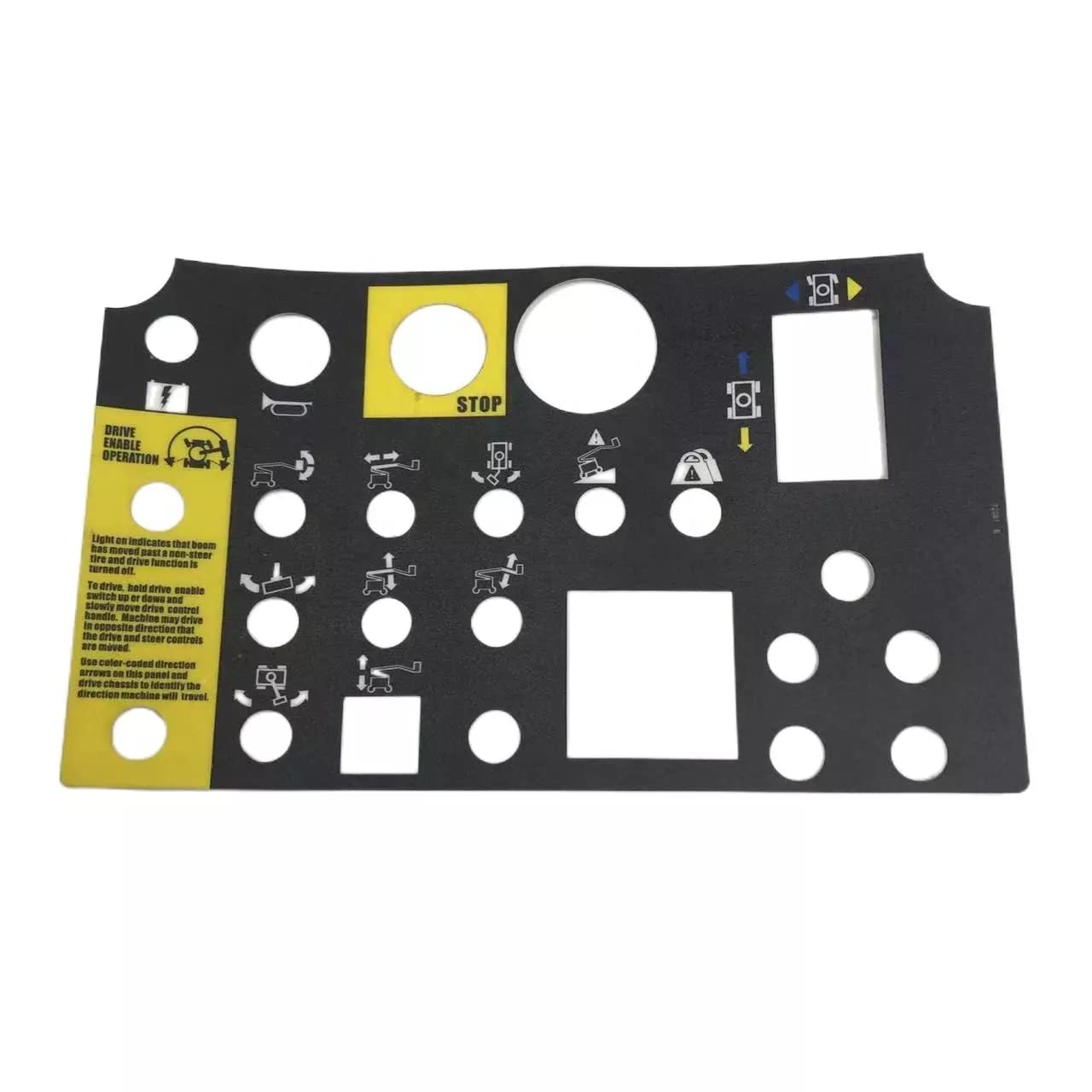 HNARL Platform Control Panel Decal 72081GT 72081 for Genie Boom Lift Z-34/22N Z-34/22 DC Z-34/22 Bi-Energy Z-30/20N Beauty & Personal Care HNARL