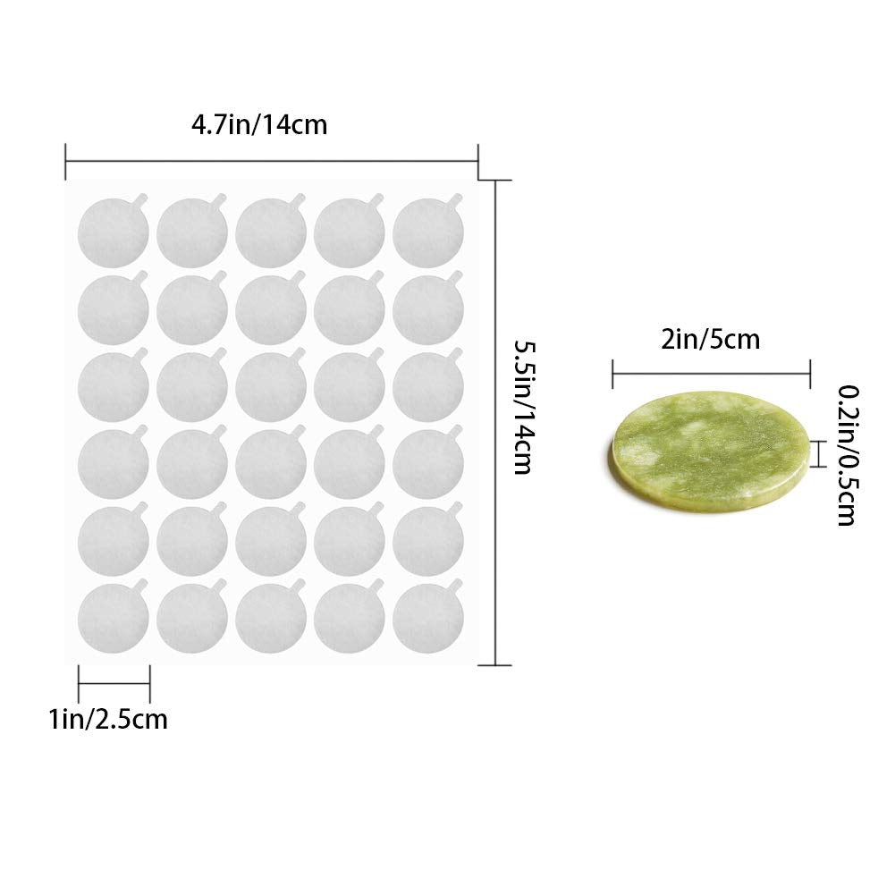 900 PCS 1 Inch Disposable Eyelash Glue Holder Pallet Stickers Pads Waterproof Glue Aluminum Foil Stickers with 2 PCS Eyelash Extension Jade Stone Beauty & Personal Care Jolbndcv