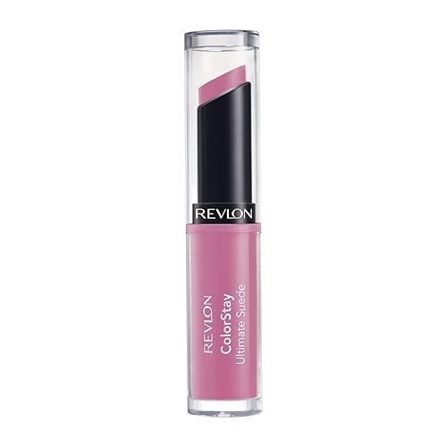 REVLON ColorStay Ultimate Suede Lipstick, Longwear Soft, Ultra-Hydrating High-Impact Lip Color, Formulated with Vitamin E, Silhouette (001), 0.09 oz Beauty & Personal Care REVLON
