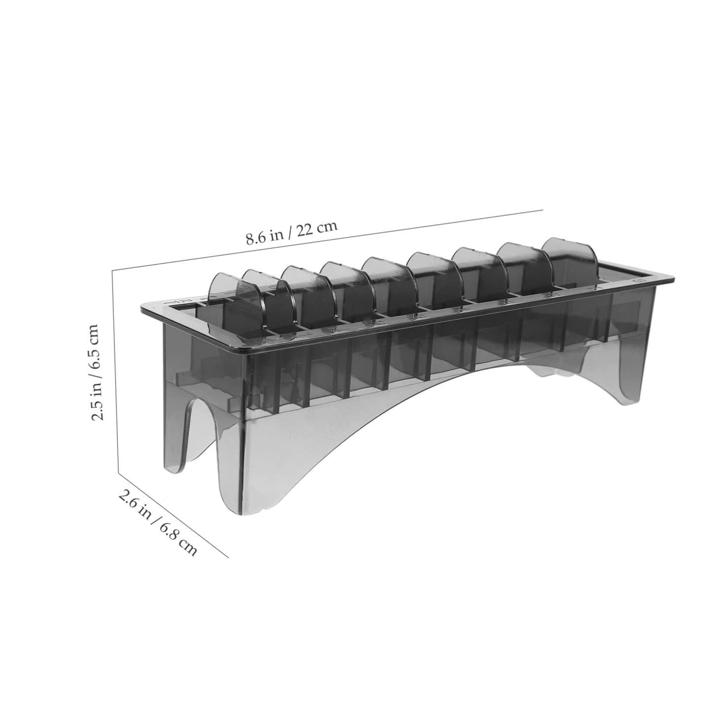 gklwVSlwv Barber Tool Rack?Hair Clipper Comb Holder Storage Box Plastic Guide Organizer for Supplies Adjustable Guard Base Beauty and Personal Care gklwVSlwv