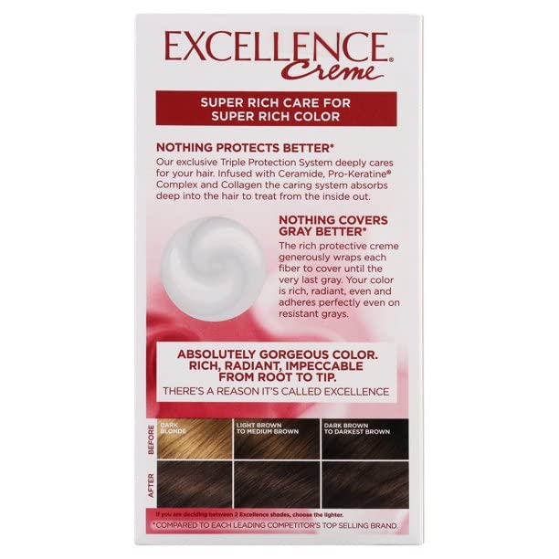 L'Oreal Excellence Creme, 5AB Mocha Ash Brown 1 ea Beauty & Personal Care L'Oreal Paris