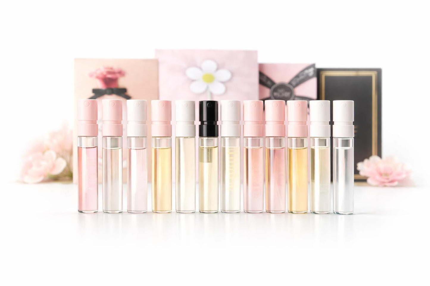 Perfume Gift Set for Women - 9 Designer Fragrance Samples, Mini Sampler Vials, Travel Size Fragrance Gift Kit Beauty & Personal Care GHBB