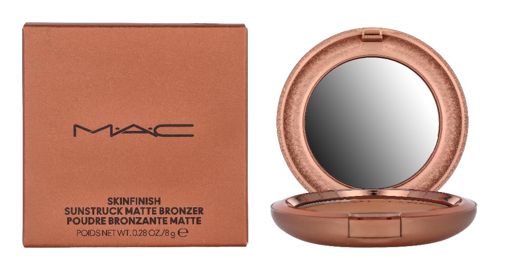 Mac Skinfinish Sunstruck Matte Bronzer Matte Light Golden Beauty & Personal Care MAC