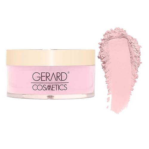 Slay the Bake Blurring Powder by Gerard Cosmetics, Soft Matte Pink Setting Powder, Minimizes Fine Lines for Mature Skin, Talc Free, Cruelty Free Beauty & Personal Care Gerard Cosmetics